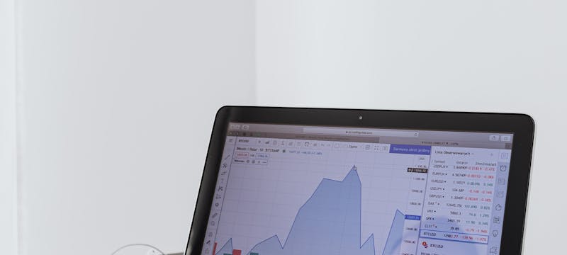 Small business owner reviewing their website on a laptop